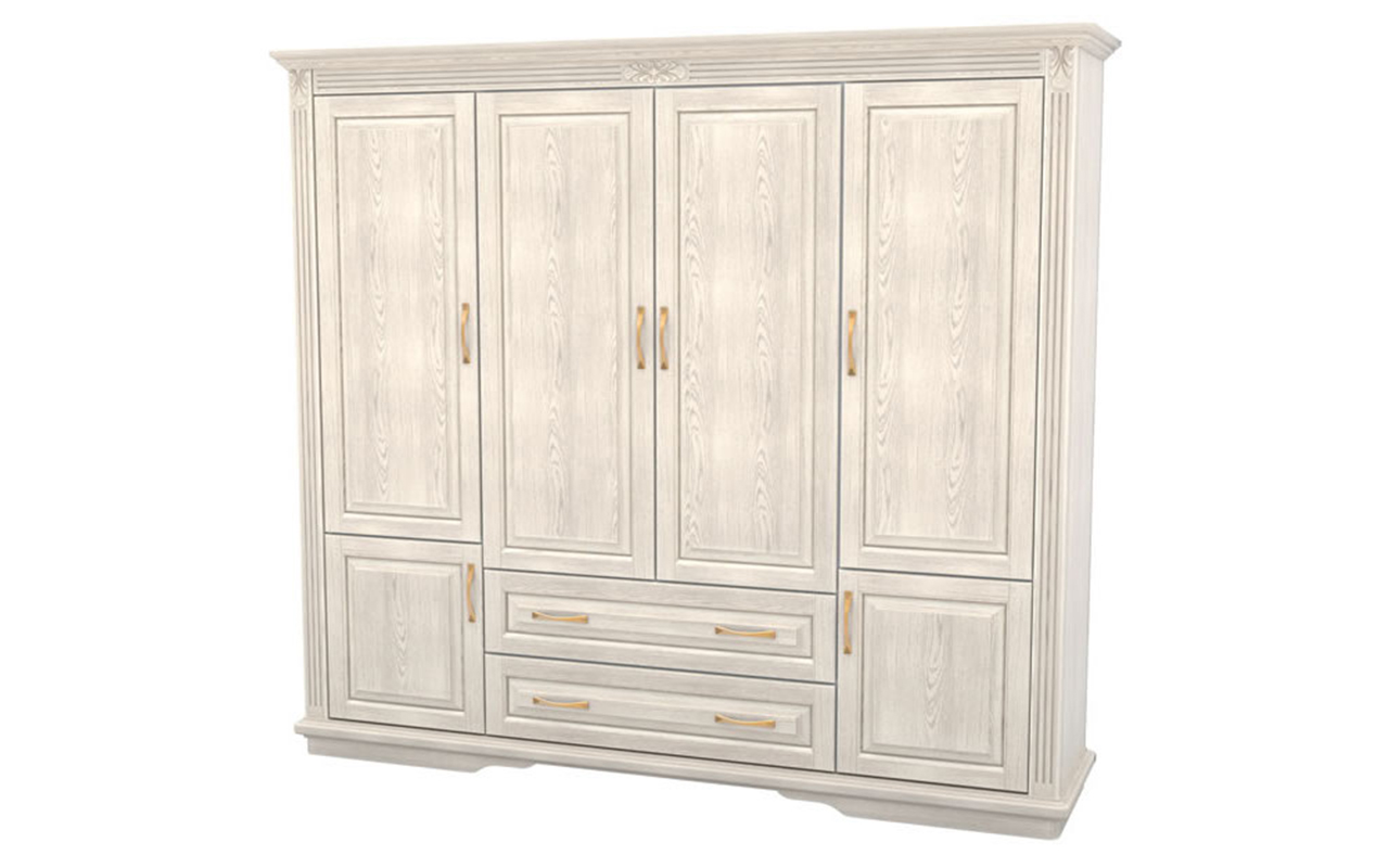 шкаф DreamLine Палермо 4-х створчатый 1 DreamLine Палермо 4-х створчатый